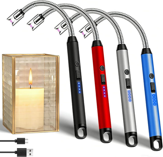 🔥 Encendedor Eléctrico Recargable Flexible – Sin Gas ni Cerillos