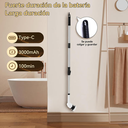 Cepillo de Limpieza Eléctrico Giratorio 9 en 1